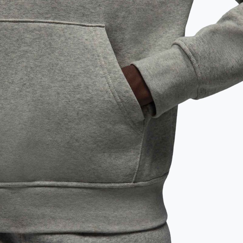 Men's sweatshirt Jordan Brooklyn Fleece grey heather/white 6