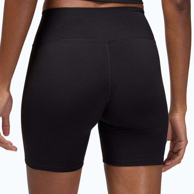 Women's shorts Nike Jordan Sport Dri-Fit High Waisted 6" black/white 3