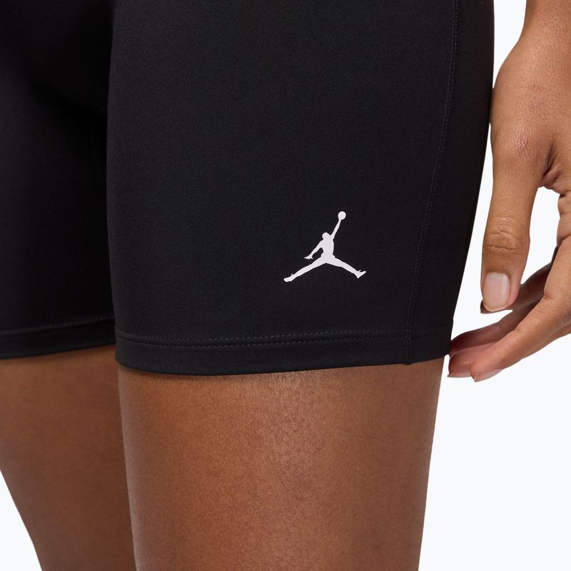Women's shorts Nike Jordan Sport Dri-Fit High Waisted 6" black/white 4