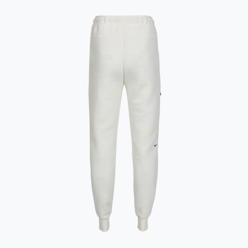 Women's trousers Nike Sportswear Tech Fleece Mid-Rise sail/black 4