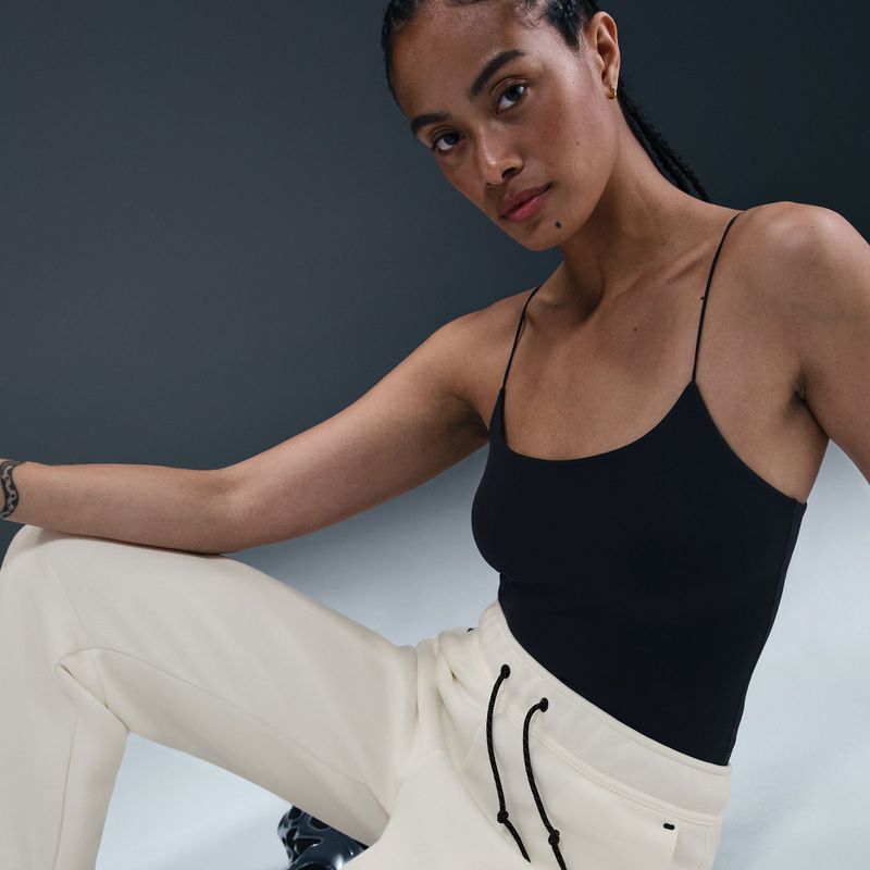 Women's trousers Nike Sportswear Tech Fleece Mid-Rise sail/black 11