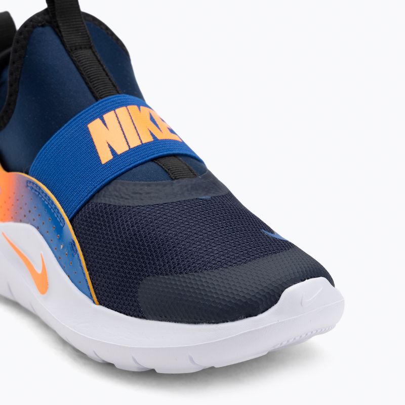 Children's shoes Nike Flex Runner 4 midnight navy/total orange/game royal 7