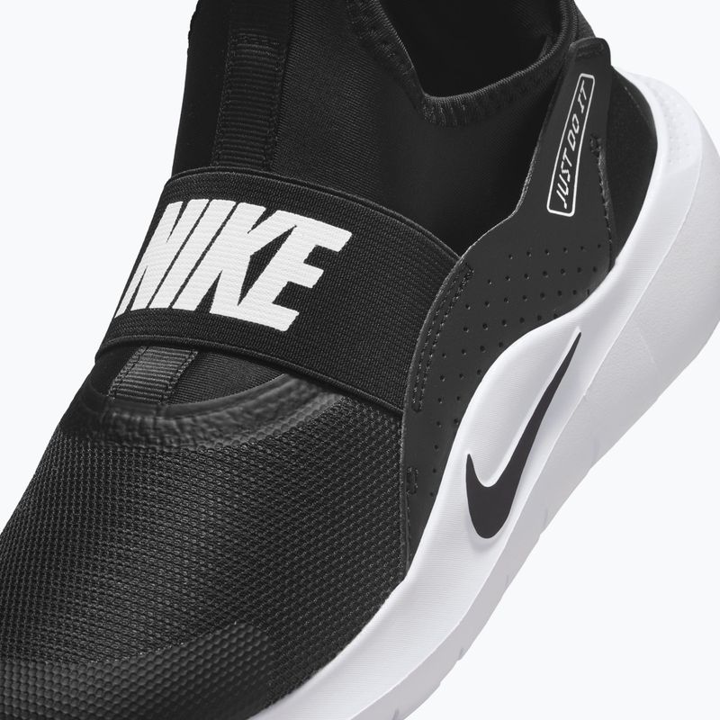 Nike Flex Runner shoes 4 black/white/black 8