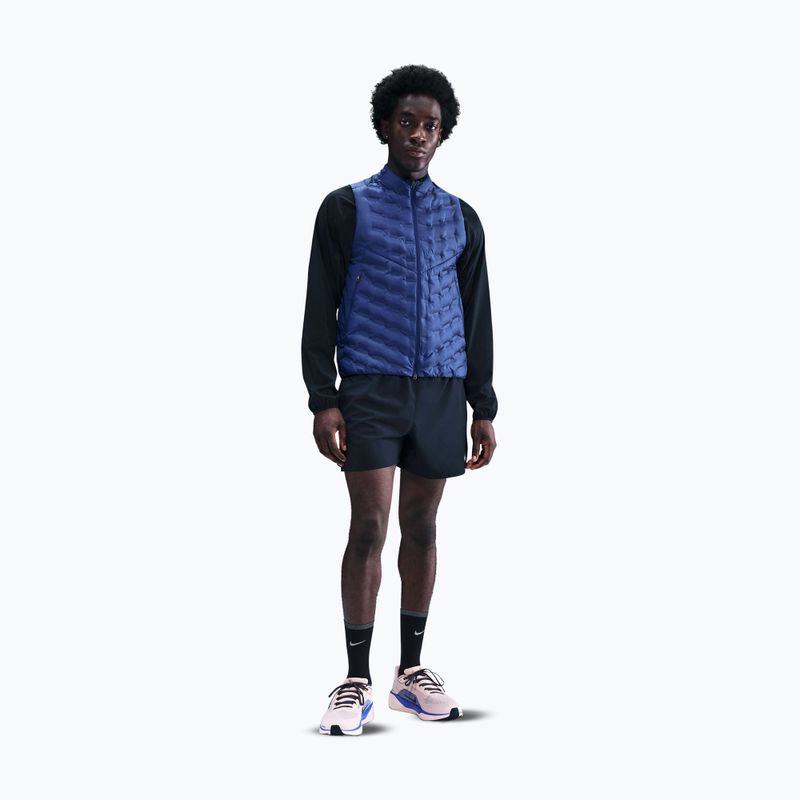 Men's running gilet Nike Therma-FIT ADV Repel AeroLoft blue void 2