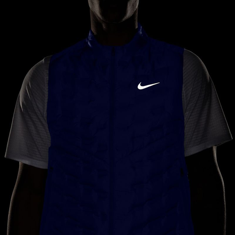 Men's running gilet Nike Therma-FIT ADV Repel AeroLoft blue void 7