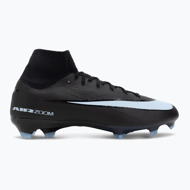 Men's football boots Nike Mercurial Superfly 10 Pro FG black/ice blue 2