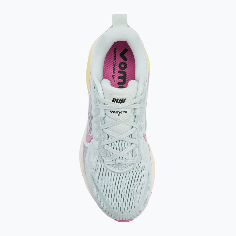 Women's running trainers Nike Vomero 18 barely grey/pale ivory/cannon/playful pink 5