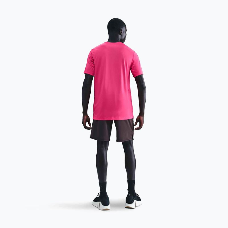Men's training T-shirt Nike Dri-Fit Legend rush pink/matte silver 2
