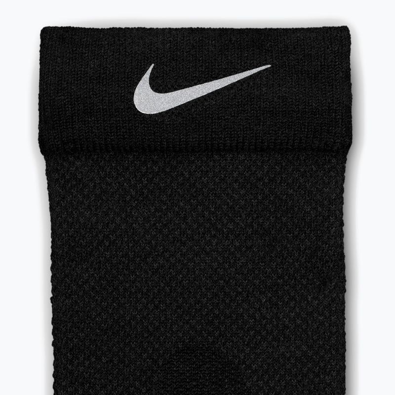 Socks Nike Running Wool Micro Crew black/dark smoke grey 4