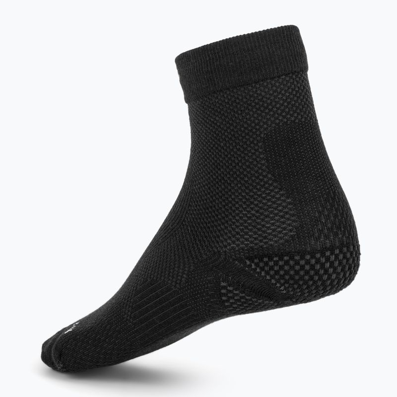 Socks Nike Running Wool Micro Crew black/dark smoke grey 2