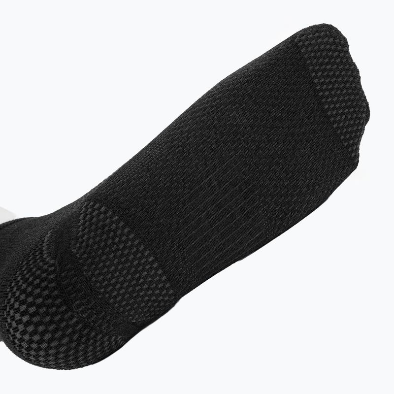 Socks Nike Running Lightweight Wool Crew black/dark smoke grey 5