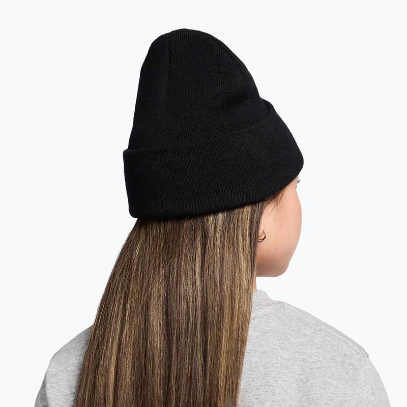 Children's winter hat Nike Peak black/safety orange 4