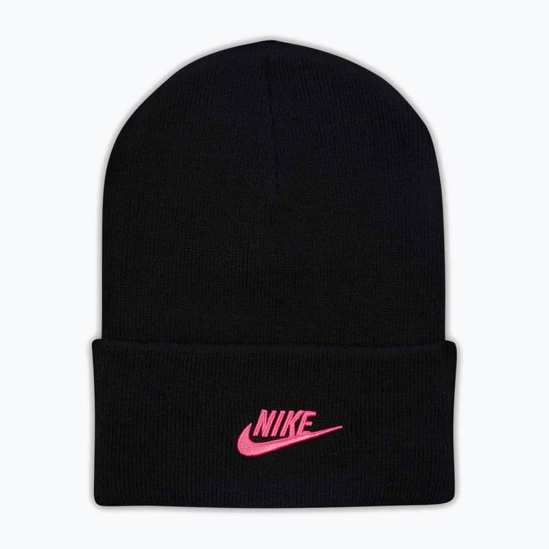 Winter hat Nike Peak Futura Beanie black/pinksicle