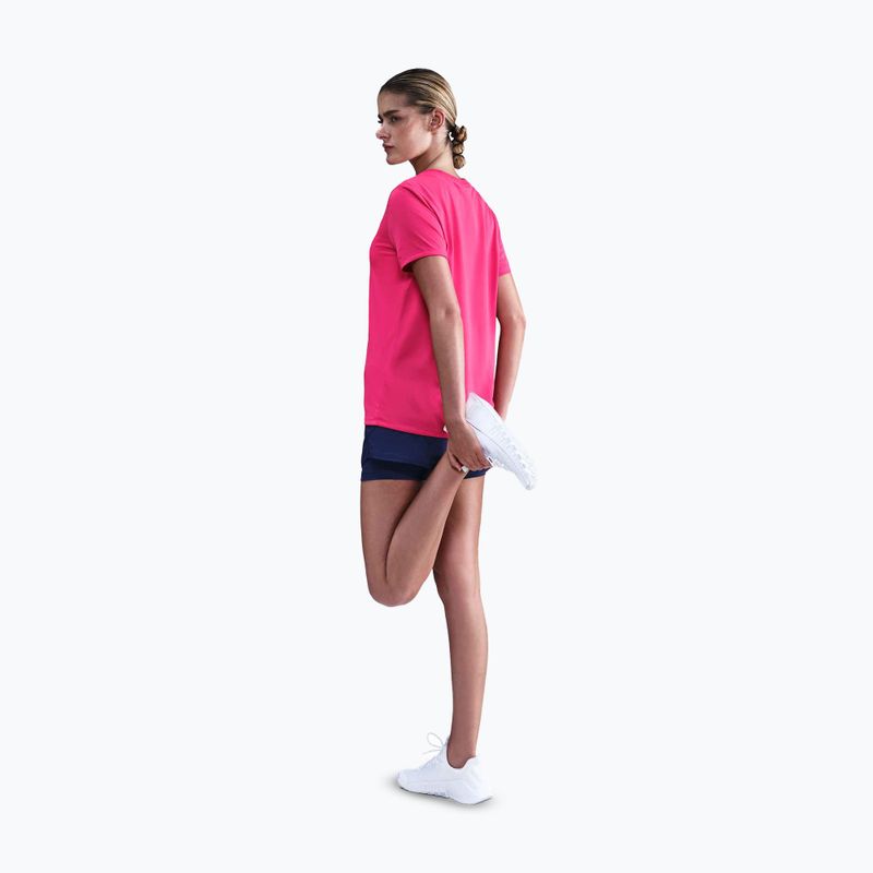 Women's training T-shirt Nike Dri-Fit rush pink/white 2