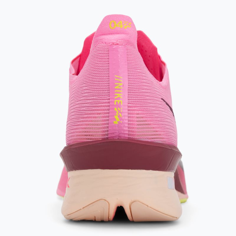 Women's running shoes Nike Vaporfly 4 pink spell/hyper pink/volt ice/bordeaux 6