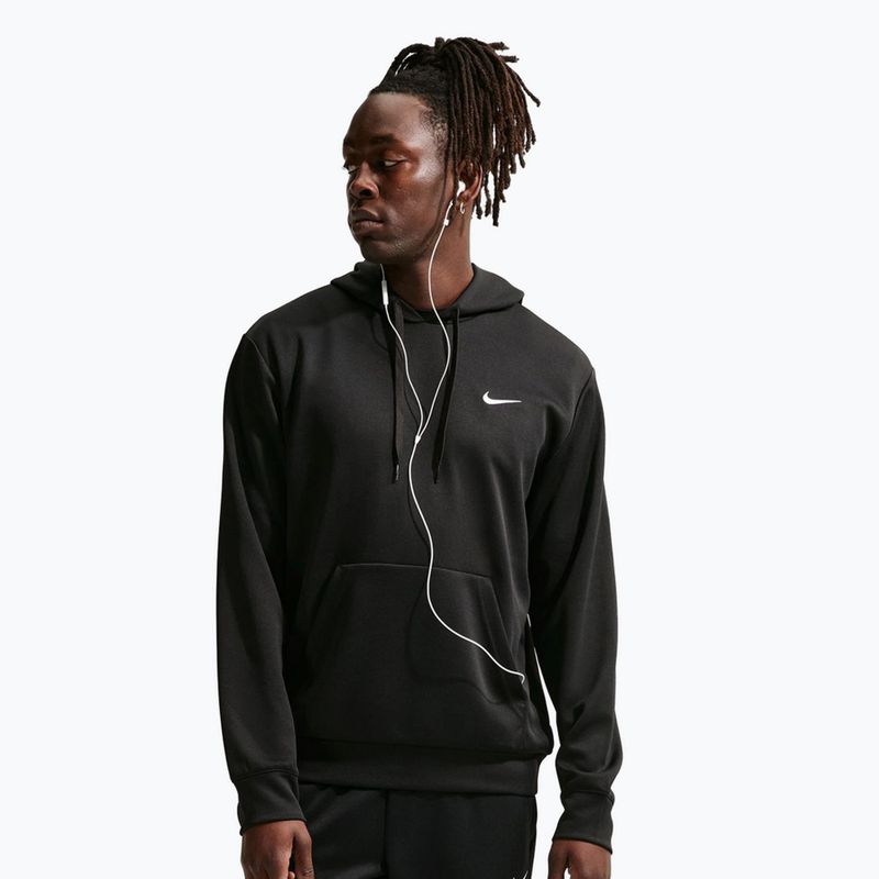 Men's training sweatshirt Nike Flex black/black/white 6