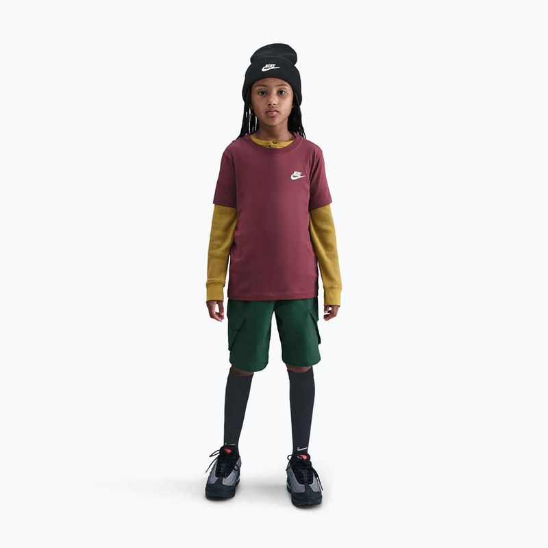 Children's T-shirt Nike Sportswear dark team red 2