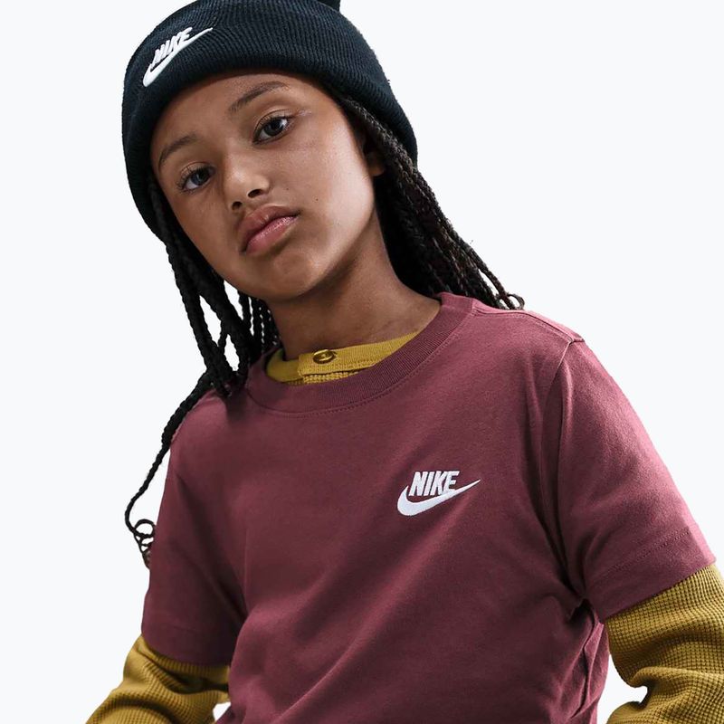 Children's T-shirt Nike Sportswear dark team red 4