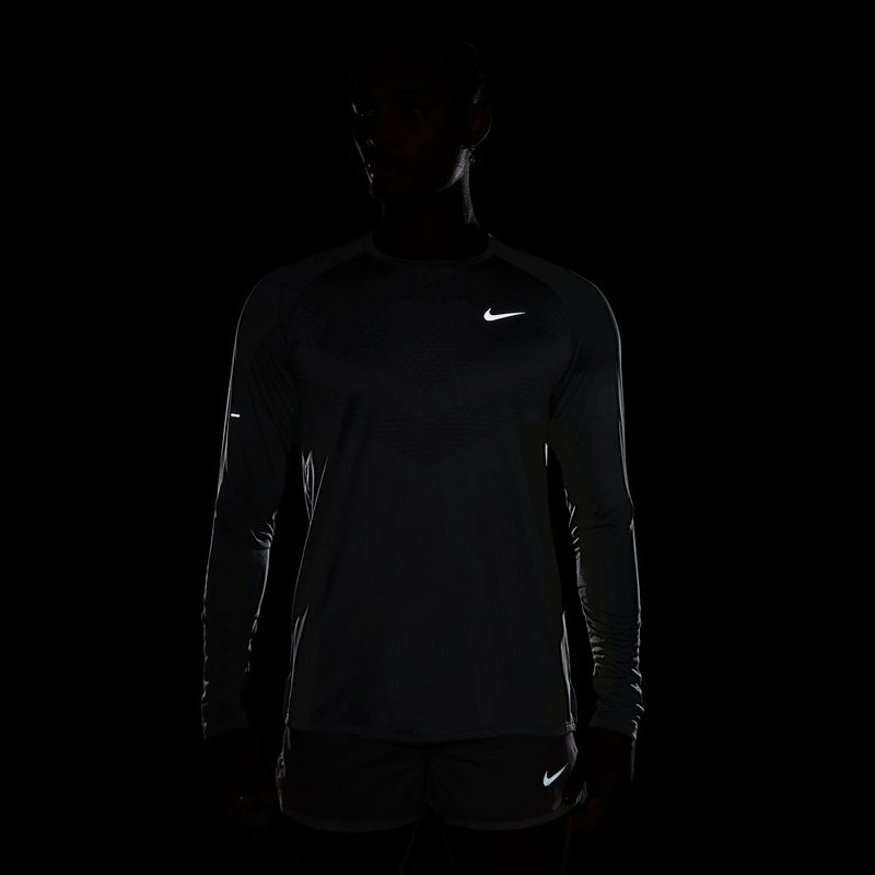 Men's running longsleeve Nike Stride Dri-Fit ADV Smoke Grey 7