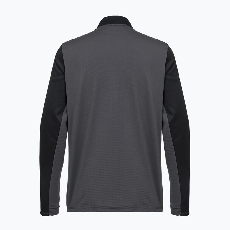 Men's running sweatshirt Nike Pacer Winterized 1/2 Zip anthracite/black 3