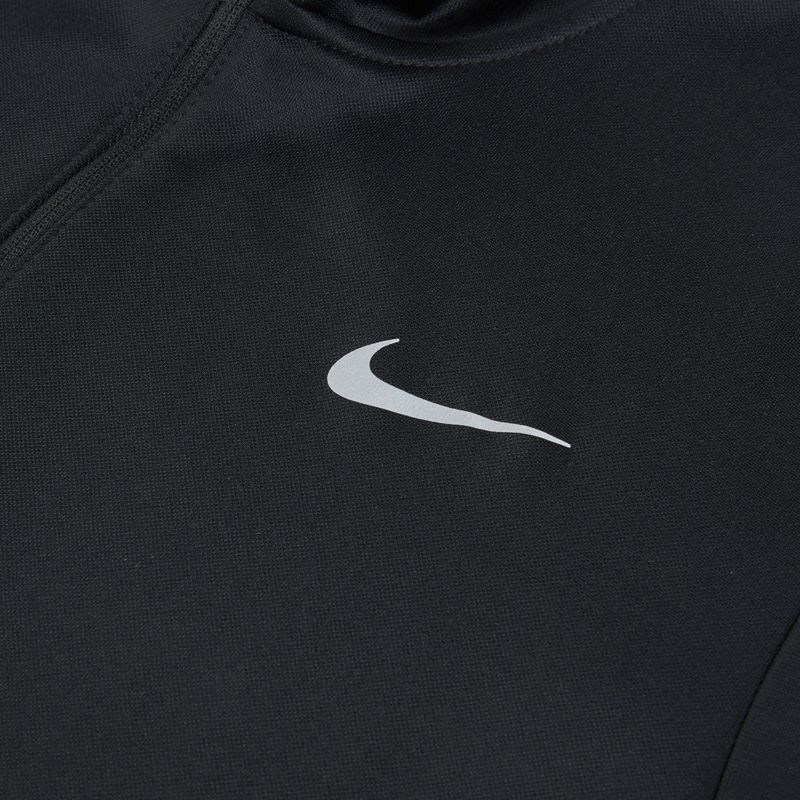 Men's running sweatshirt Nike Pacer Winterized 1/2 Zip anthracite/black 4