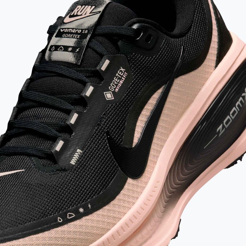 Women's running shoes Nike Vomero 18 GORE-TEX black/crimson tint/black/black 9