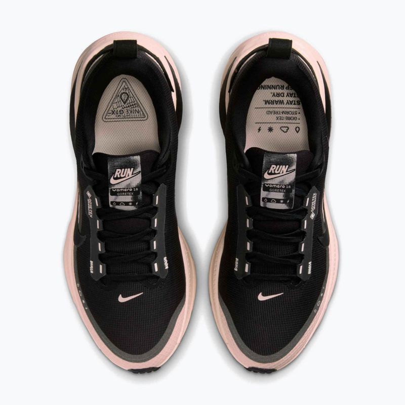 Women's running shoes Nike Vomero 18 GORE-TEX black/crimson tint/black/black 10
