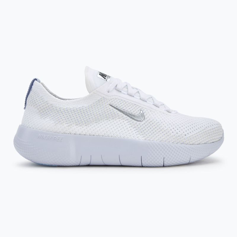 Women's training shoes Nike Free 2025 white/ghost/metallic silver 2