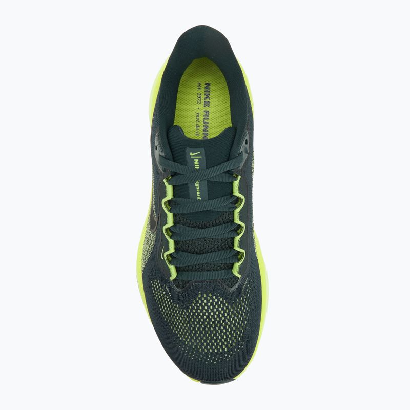 Women's running shoes Nike Pegasus 41 seaweed/cyber/light lemon twist/black 5
