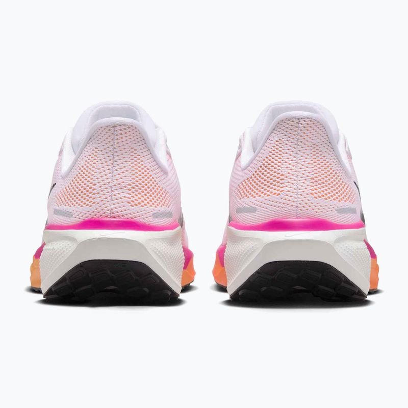 Women's running shoes Nike Pegasus 41 white/fire pink/orange pulse/black 4