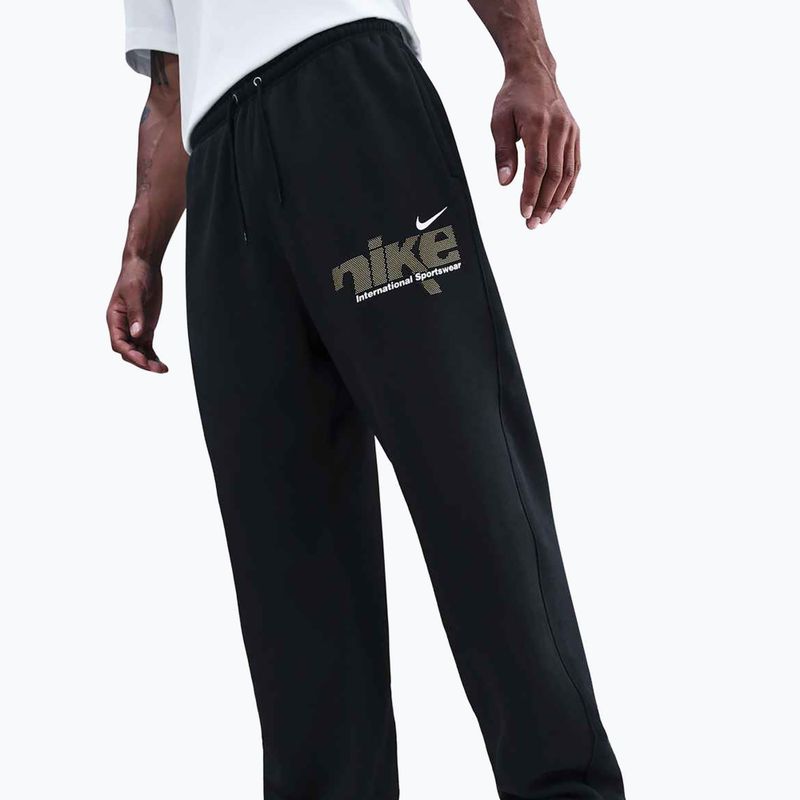 Men's trousers Nike Sportswear Club Bungee black/metallic gold 3