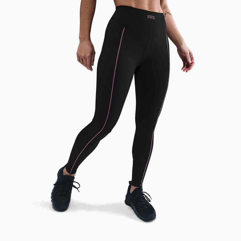 Women's leggings Nike One High-Waisted black