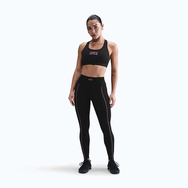 Women's leggings Nike One High-Waisted black 2