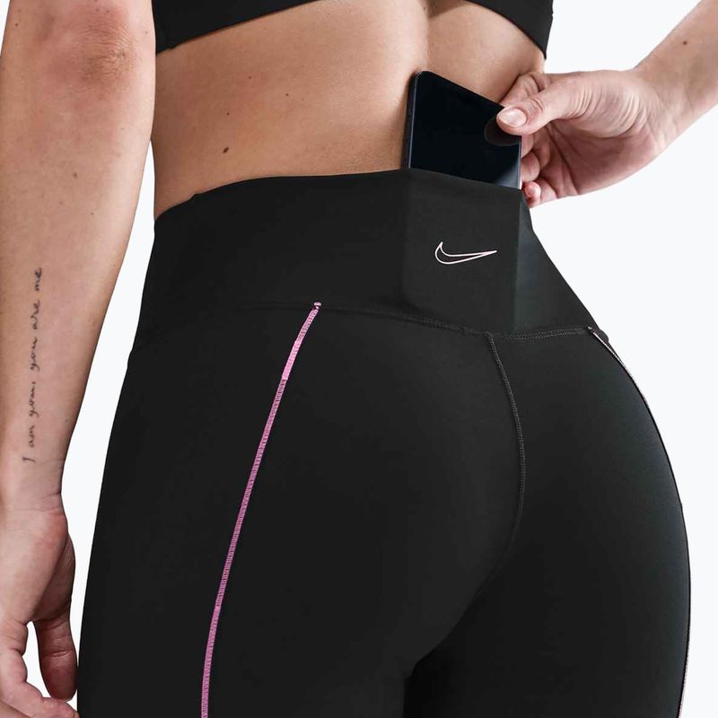 Women's leggings Nike One High-Waisted black 4