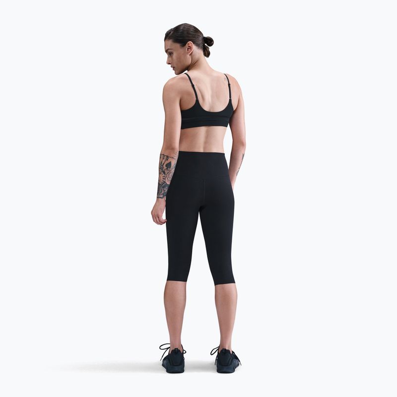 Training bra Nike One Light-Support black/white 3