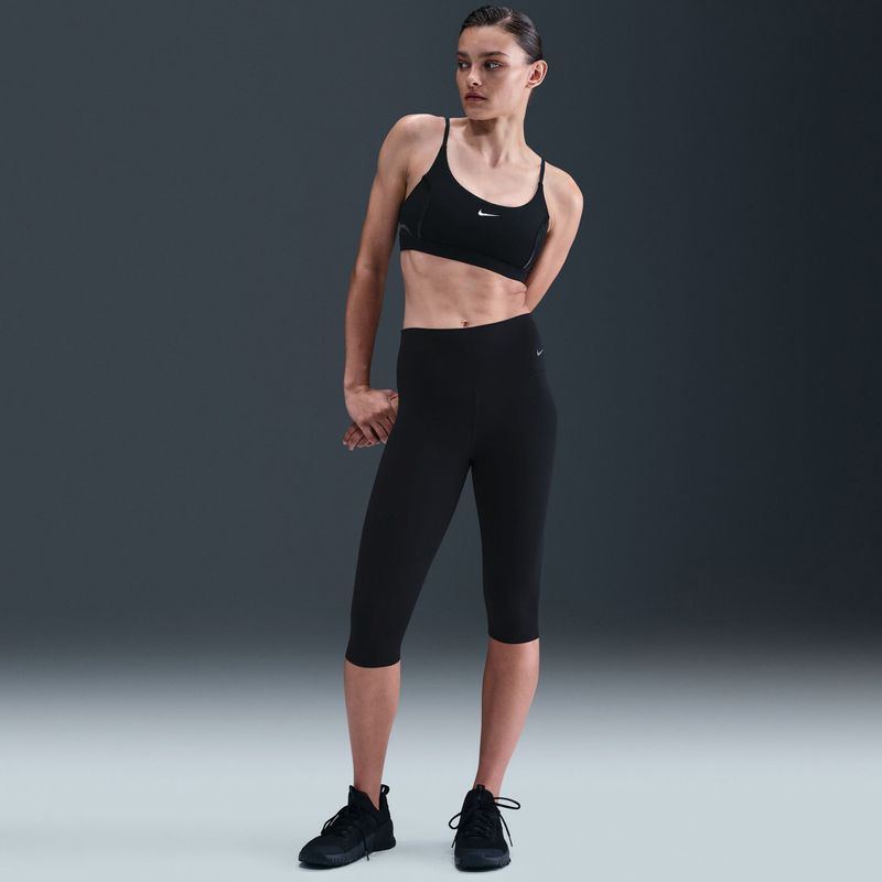 Training bra Nike One Light-Support black/white 5