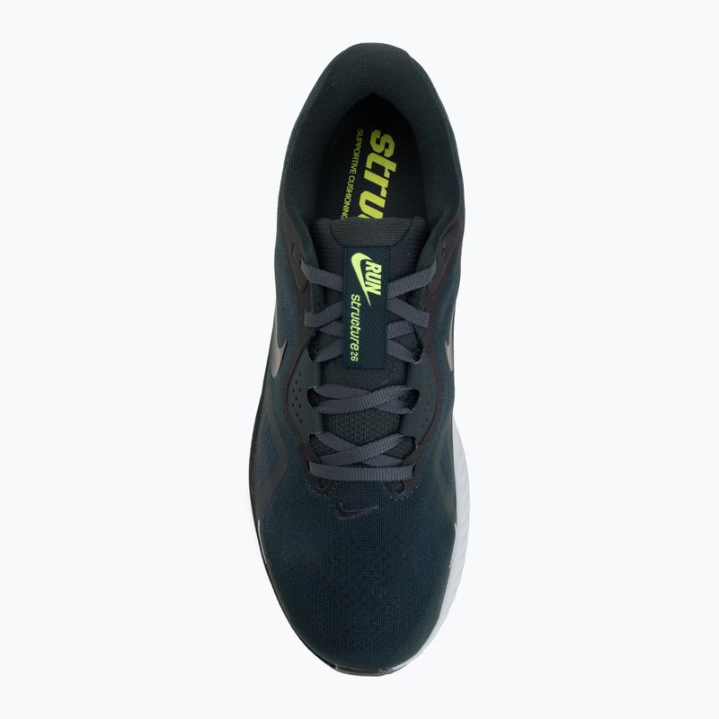 Men's running shoes Nike Structure 26 Wide seaweed/volt/pure platin 5