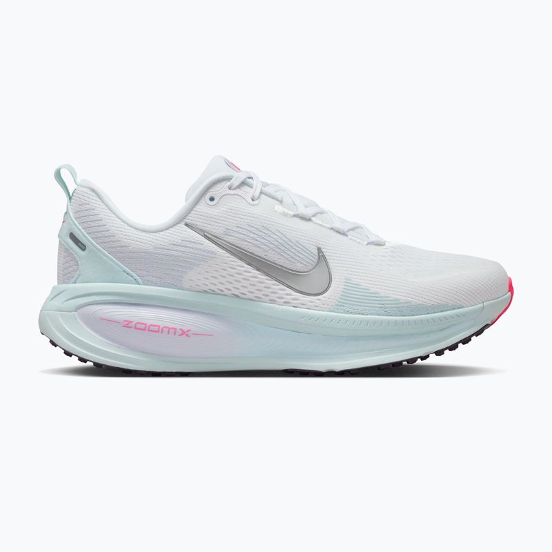 Women's running shoes  Nike Vomero 18 white/glacier blue/metallic silver 8