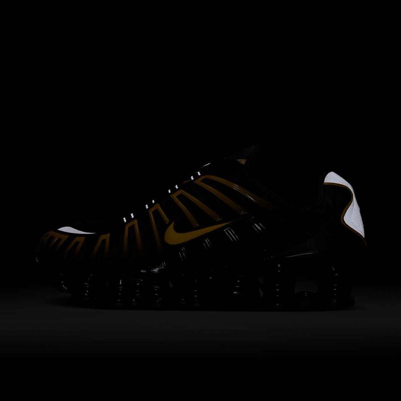 Men's shoes Nike Shox TL black/university gold 8