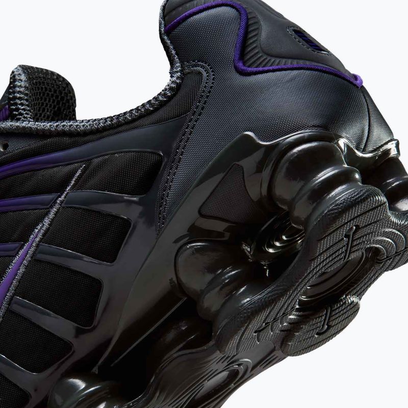 Men's shoes Nike Shox TL dark smoke grey/court purple 7