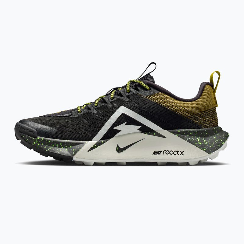 Womenʼs running shoes Nike Wildhorse 10 black/peat moss/volt ice/phantom 2