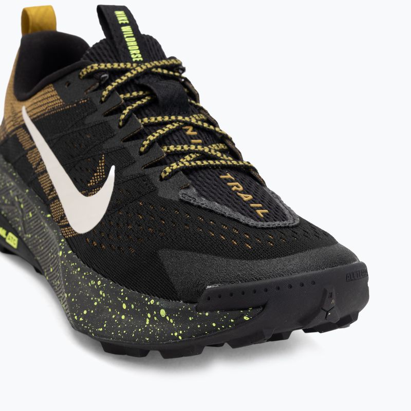 Menʼs running trainers Nike Wildhorse 10 black/peat moss/volt ice/phantom 7