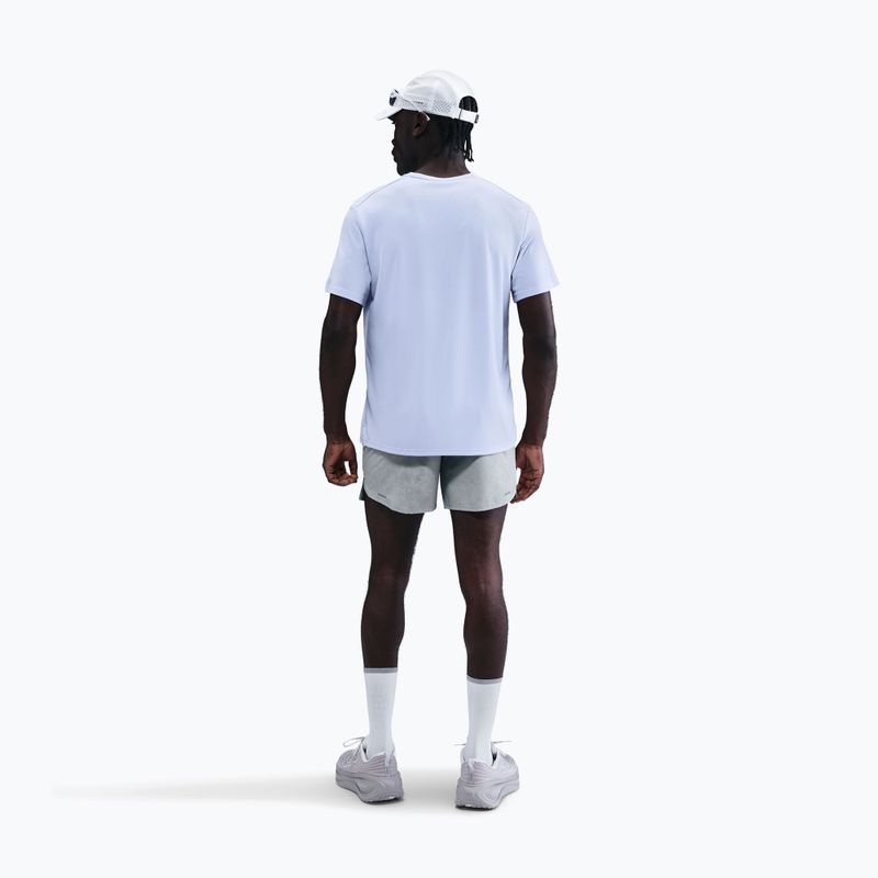 Men's running shorts Nike Stride Brief-Lined 5" light smoke grey 3