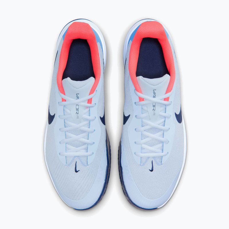 Men's shoes Nike Vapor Lite 3 Clay hydrogen blue/hot lava/midnight navy 12