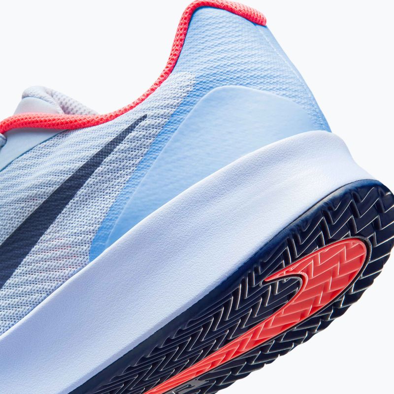 Men's shoes Nike Vapor Lite 3 Clay hydrogen blue/hot lava/midnight navy 16