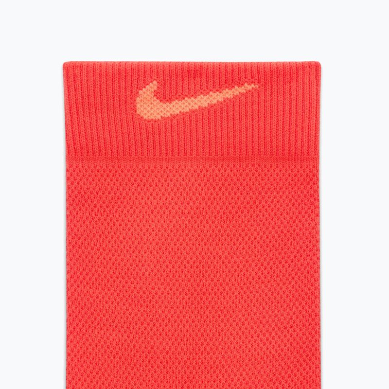 Socks Nike Running Midweight Micro Crew light crimson/turf orange/turf orange 4