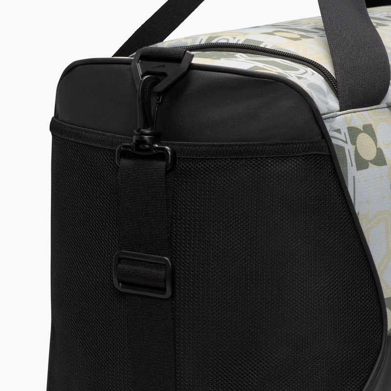 Training bag Nike Brasilia 9.5 Aop 60 l off white/black/white 8