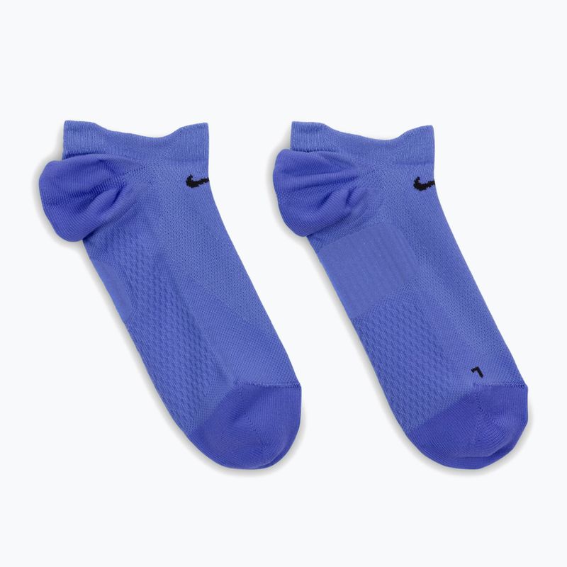 Socks Nike Running Midweight No-Show sapphire/black/black 3