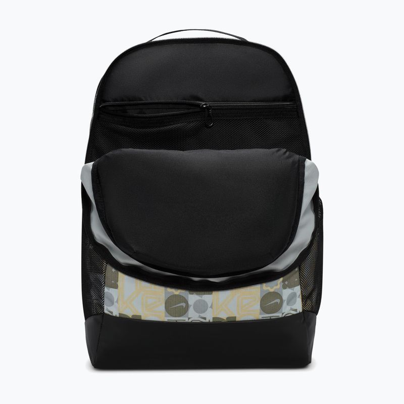 Training backpack Nike Brasilia 9.5 35 l off white/black/white 4