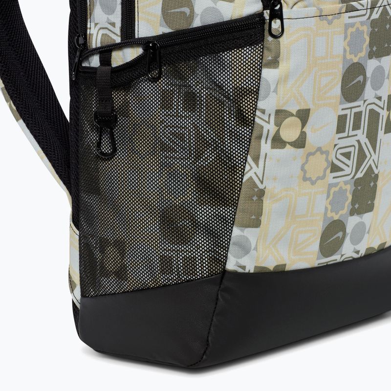Nike Brasilia training backpack 9.5 24 l off white/black/white 8